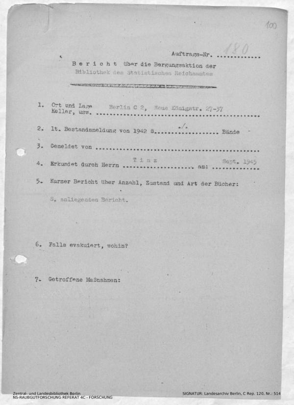 Landesarchiv Berlin, C Rep. 120 Nr. 514, Bl. 100