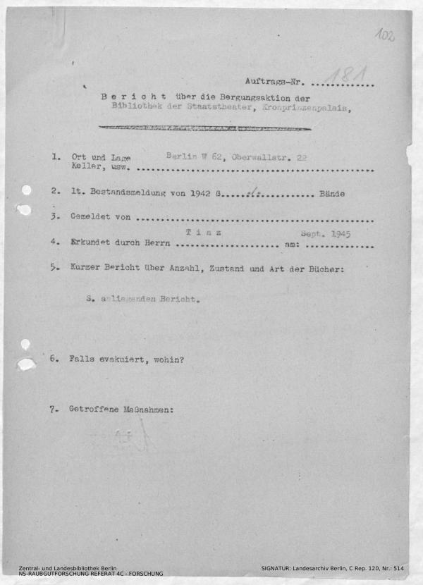 Landesarchiv Berlin, C Rep. 120 Nr. 514, Bl. 102