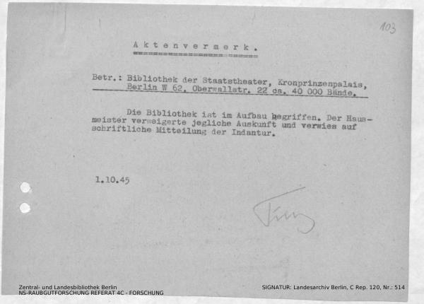 Landesarchiv Berlin, C Rep. 120 Nr. 514, Bl. 103