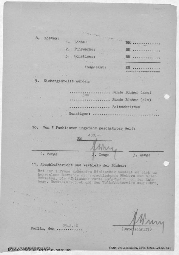 Landesarchiv Berlin, C Rep. 120 Nr. 514, Bl. 167