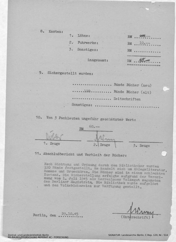 Landesarchiv Berlin, C Rep. 120 Nr. 514, Bl. 170