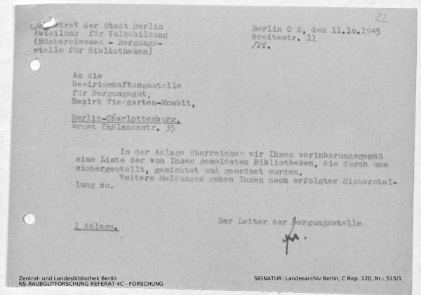 Landesarchiv Berlin, C Rep. 120 Nr. 515/1, Bl. 22