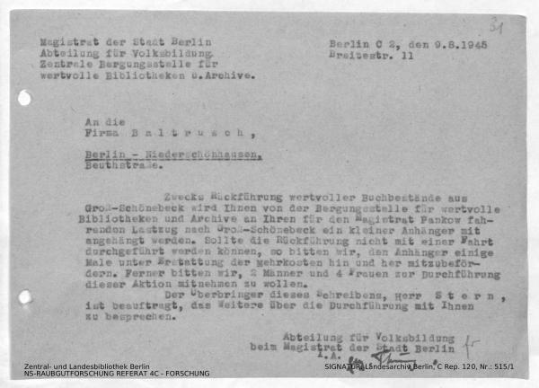 Landesarchiv Berlin, C Rep. 120 Nr. 515/1, Bl. 31