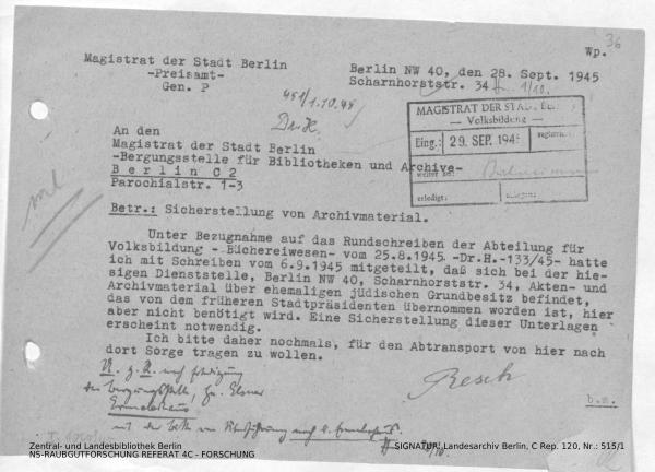 Landesarchiv Berlin, C Rep. 120 Nr. 515/1, Bl. 36
