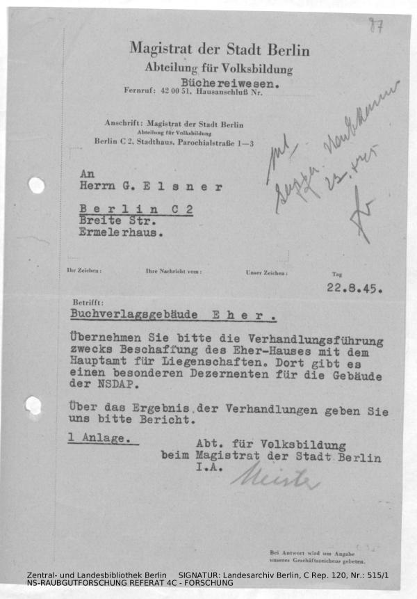 Landesarchiv Berlin, C Rep. 120 Nr. 515/1, Bl. 87