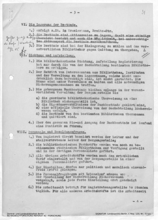 Landesarchiv Berlin, C Rep. 120 Nr. 515/1, Bl. 91