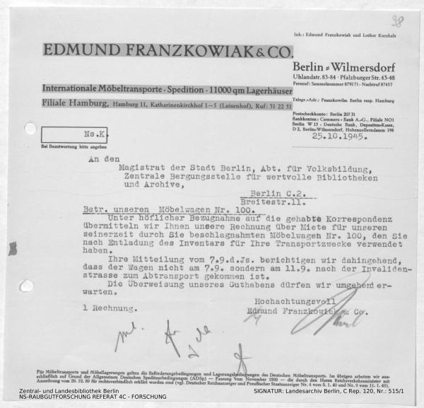 Landesarchiv Berlin, C Rep. 120 Nr. 515/1, Bl. 98