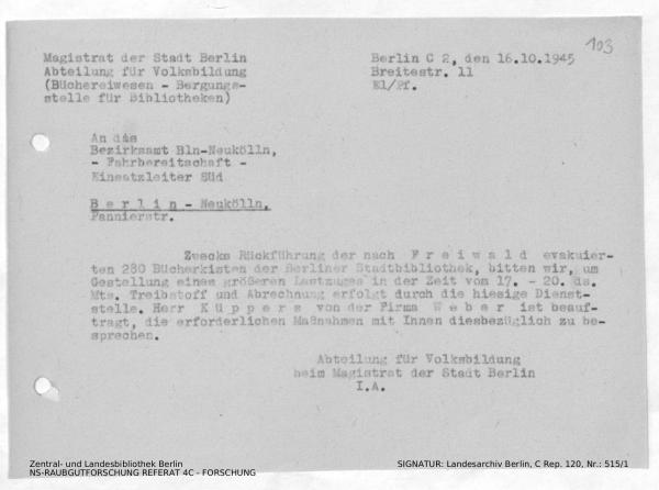 Landesarchiv Berlin, C Rep. 120 Nr. 515/1, Bl. 103