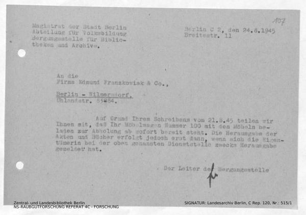 Landesarchiv Berlin, C Rep. 120 Nr. 515/1, Bl. 107