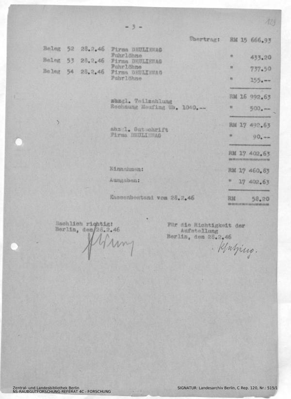 Landesarchiv Berlin, C Rep. 120 Nr. 515/1, Bl. 129