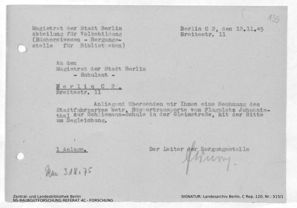 Landesarchiv Berlin, C Rep. 120 Nr. 515/1, Bl. 135