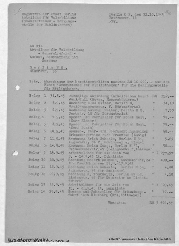 Landesarchiv Berlin, C Rep. 120 Nr. 515/1, Bl. 140
