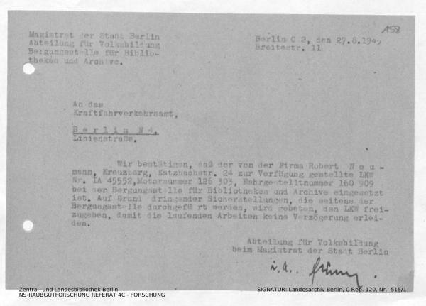Landesarchiv Berlin, C Rep. 120 Nr. 515/1, Bl. 158
