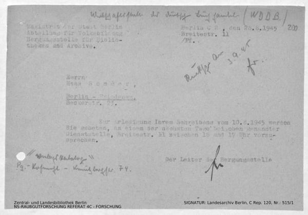 Landesarchiv Berlin, C Rep. 120 Nr. 515/1, Bl. 200