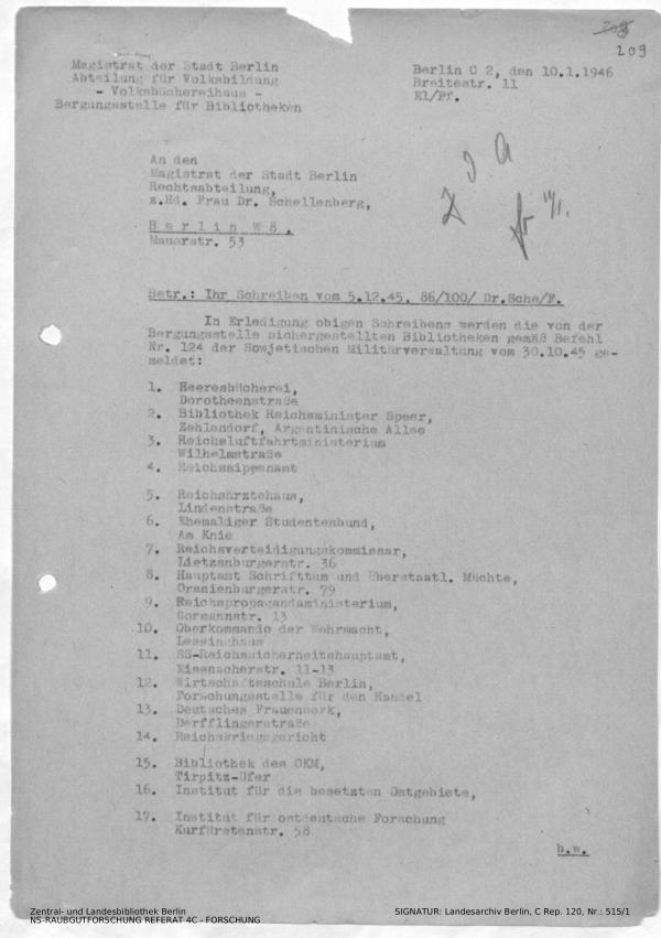Landesarchiv Berlin, C Rep. 120 Nr. 515/1, Bl. 209