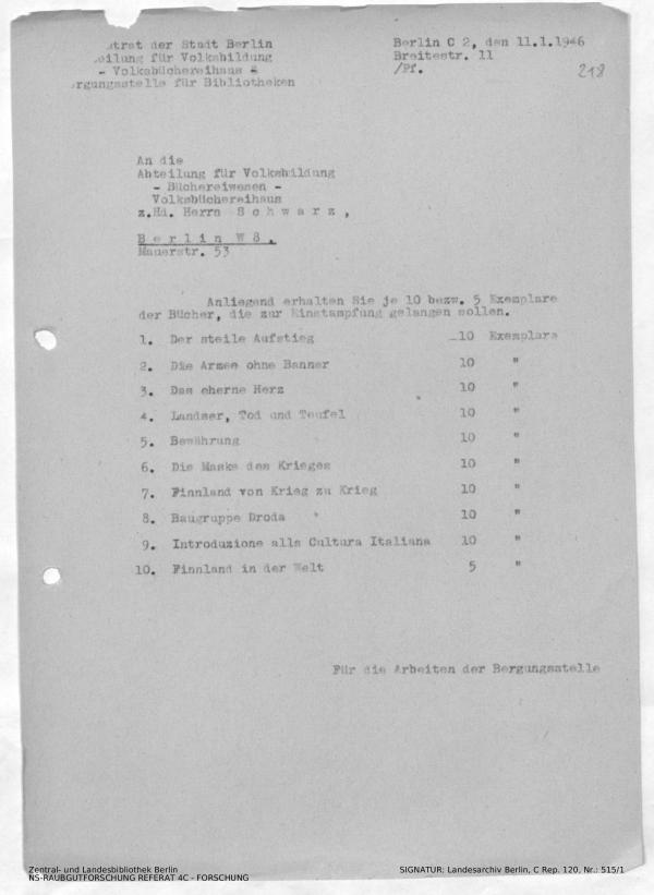 Landesarchiv Berlin, C Rep. 120 Nr. 515/1, Bl. 218