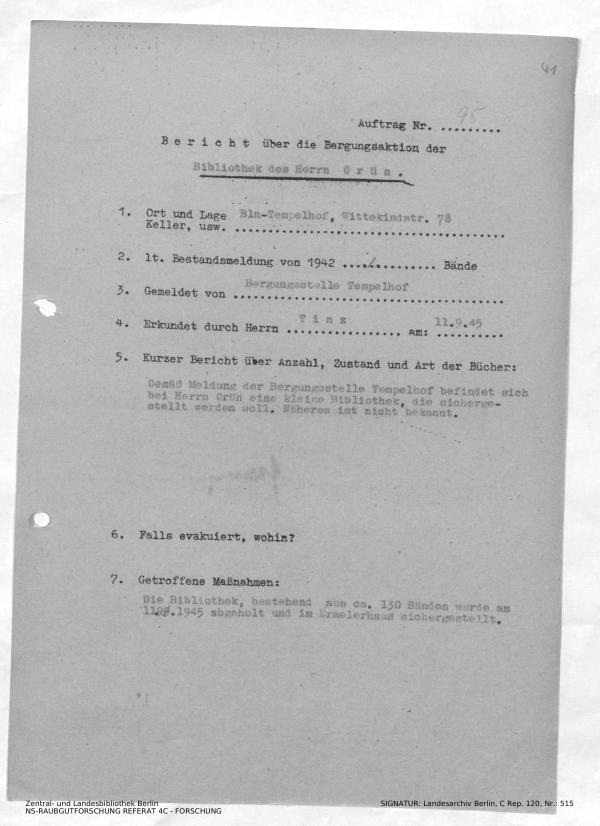 Landesarchiv Berlin, C Rep. 120 Nr. 515, Bl. 41