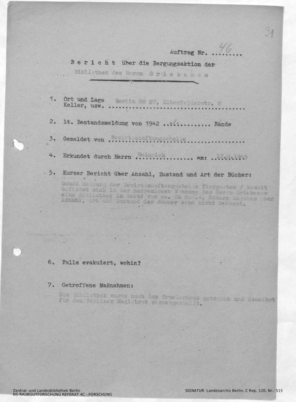 Landesarchiv Berlin, C Rep. 120 Nr. 515, Bl. 91