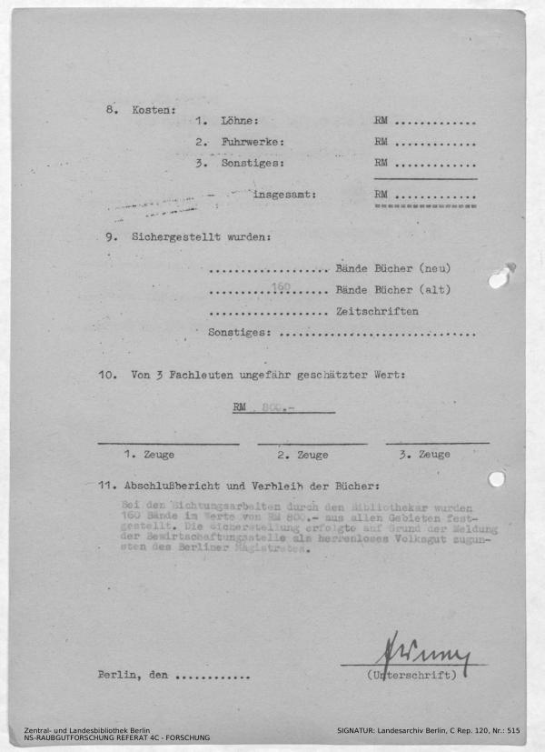 Landesarchiv Berlin, C Rep. 120 Nr. 515, Bl. 91