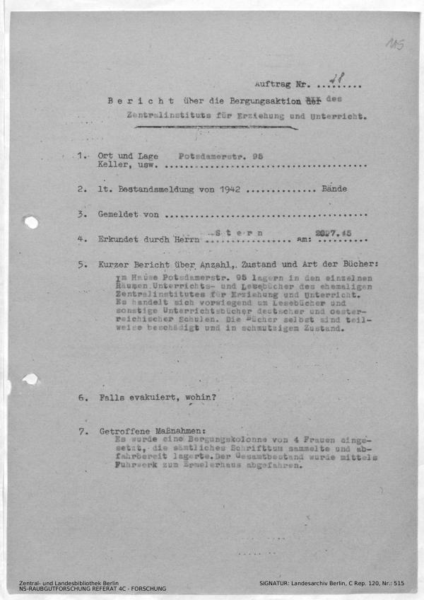 Landesarchiv Berlin, C Rep. 120 Nr. 515, Bl. 115