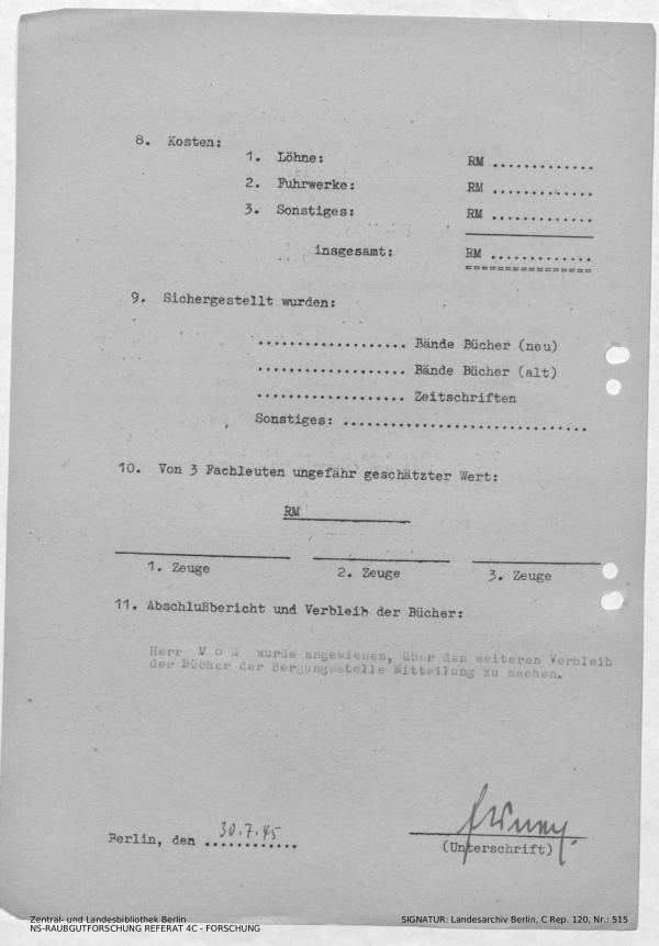 Landesarchiv Berlin, C Rep. 120 Nr. 515, Bl. 161