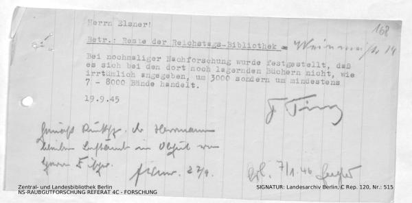 Landesarchiv Berlin, C Rep. 120 Nr. 515, Bl. 168