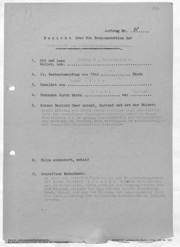 Landesarchiv Berlin, C Rep. 120 Nr. 515, Bl. 170