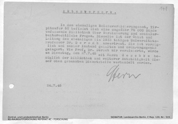 Landesarchiv Berlin, C Rep. 120 Nr. 515, Bl. 171