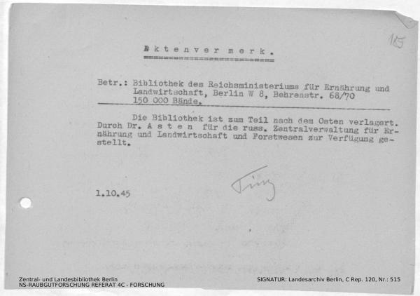 Landesarchiv Berlin, C Rep. 120 Nr. 515, Bl. 185