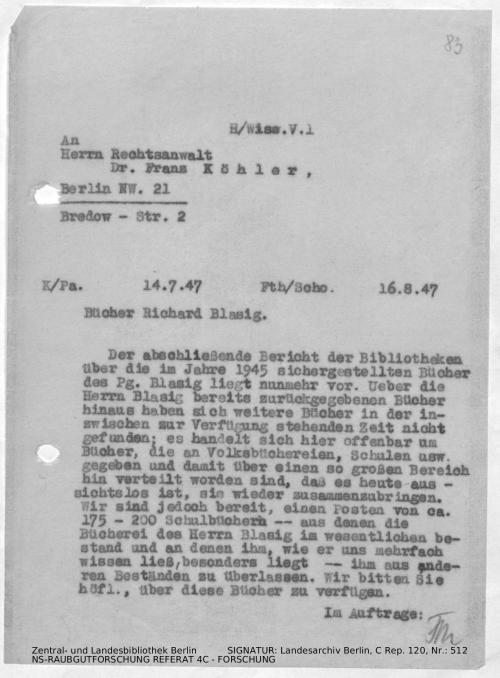 Landesarchiv Berlin, C Rep. 120 Nr. 512, Bl. 83