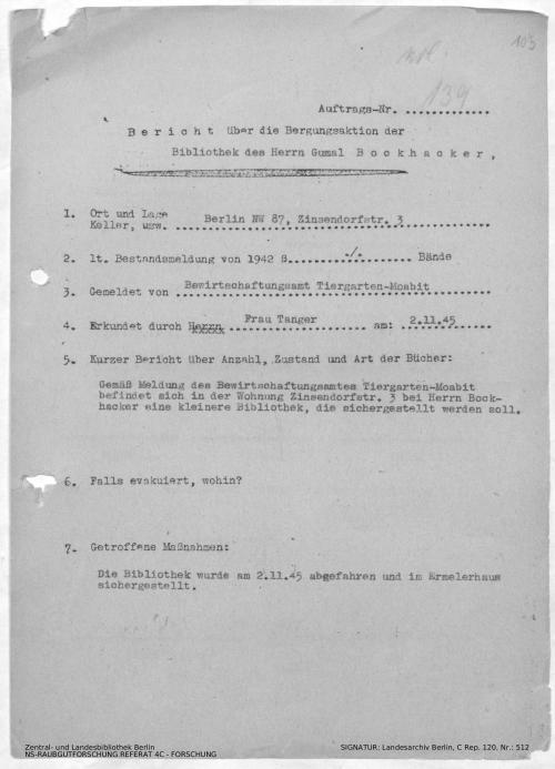 Landesarchiv Berlin, C Rep. 120 Nr. 512, Bl. 103