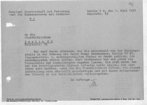 Landesarchiv Berlin, C Rep. 120 Nr. 512, Bl. 119