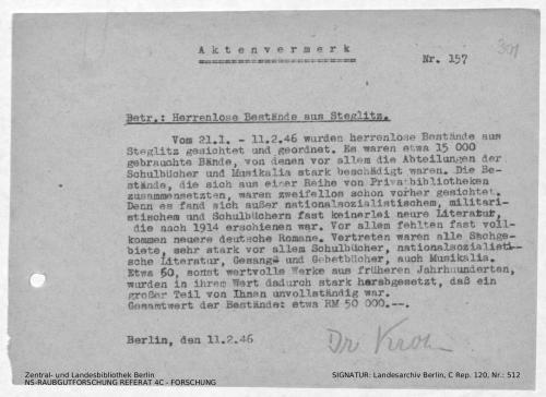 Landesarchiv Berlin, C Rep. 120 Nr. 512, Bl. 301