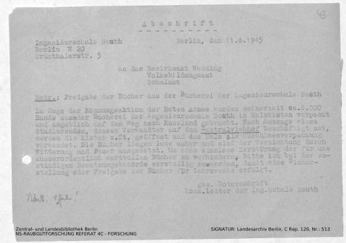 Landesarchiv Berlin, C Rep. 120 Nr. 513, Bl. 43