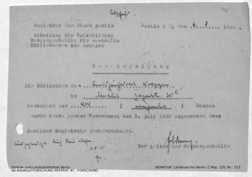 Landesarchiv Berlin, C Rep. 120 Nr. 513, Bl. 141