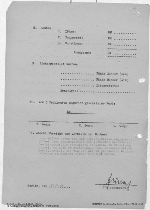Landesarchiv Berlin, C Rep. 120 Nr. 513, Bl. 201
