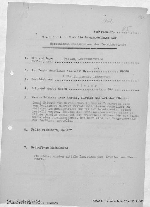 Landesarchiv Berlin, C Rep. 120 Nr. 513, Bl. 205