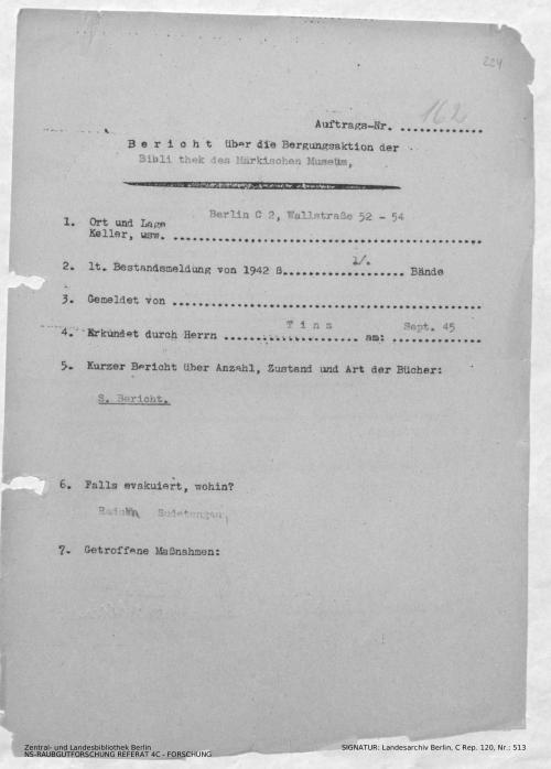 Landesarchiv Berlin, C Rep. 120 Nr. 513, Bl. 224