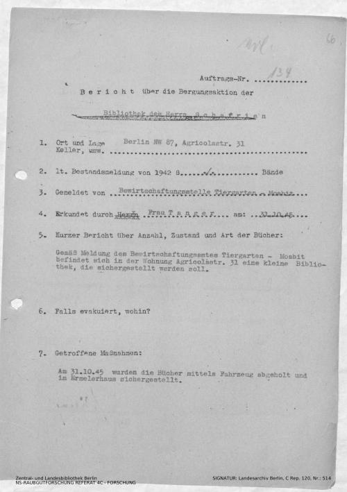 Landesarchiv Berlin, C Rep. 120 Nr. 514, Bl. 66