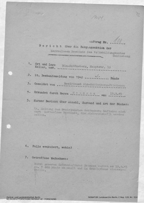 Landesarchiv Berlin, C Rep. 120 Nr. 514, Bl. 72