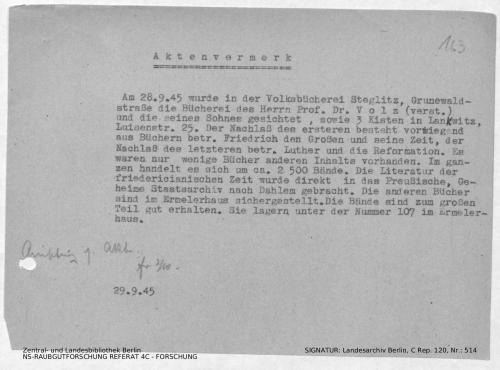 Landesarchiv Berlin, C Rep. 120 Nr. 514, Bl. 163