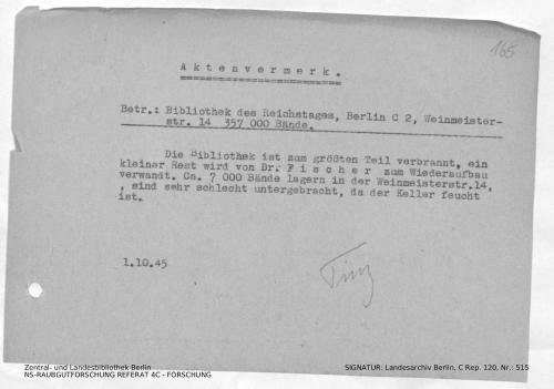 Landesarchiv Berlin, C Rep. 120 Nr. 515, Bl. 165
