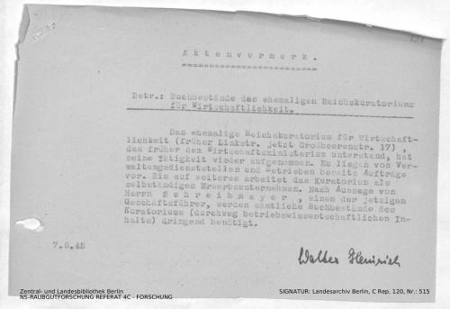 Landesarchiv Berlin, C Rep. 120 Nr. 515, Bl. 191
