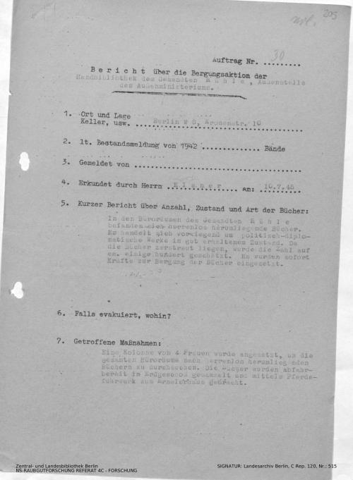 Landesarchiv Berlin, C Rep. 120 Nr. 515, Bl. 205